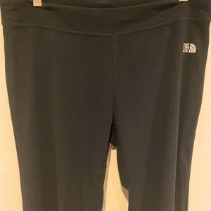 Black North Face fleece pants